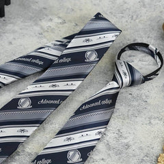 Striped Student School Uniform Tie Costume Clothing Accessories