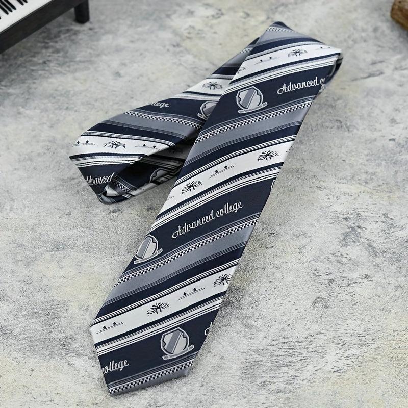 Striped Student School Uniform Tie Costume Clothing Accessories