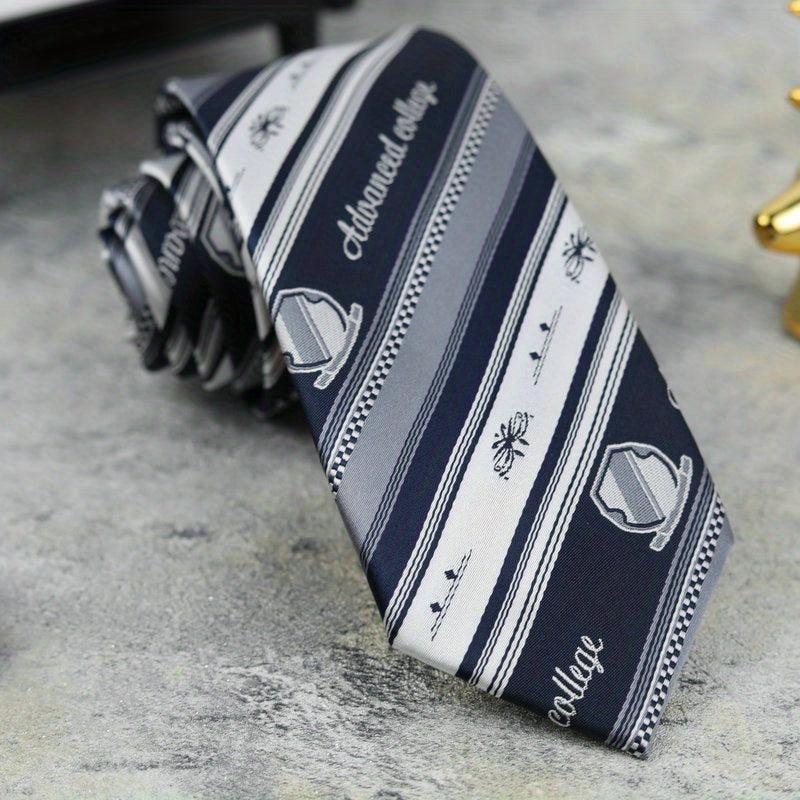 Striped Student School Uniform Tie Costume Clothing Accessories