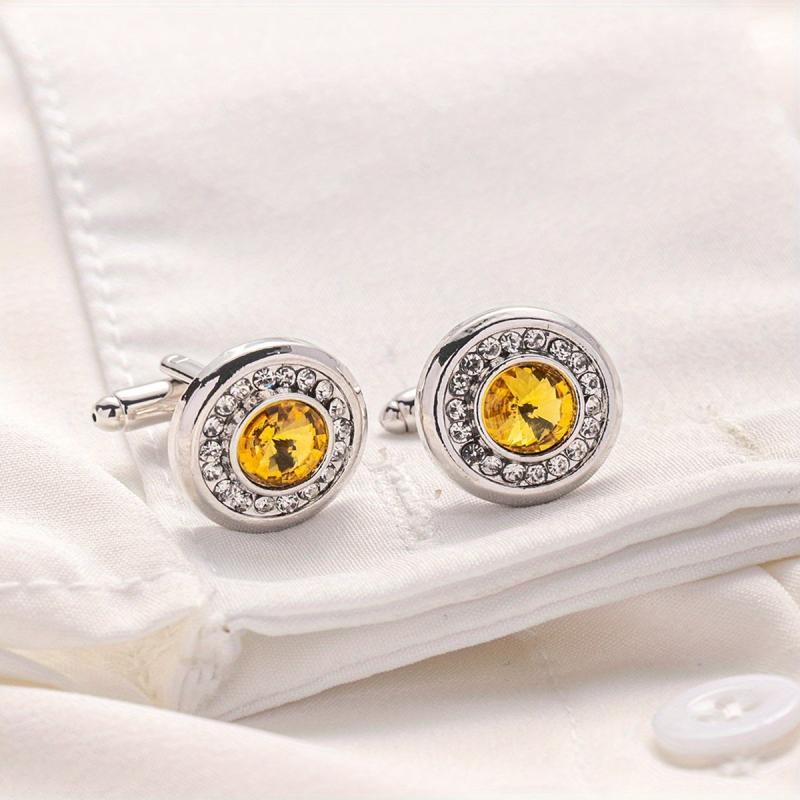 Men's Suit Cufflinks French Shirt Buttons