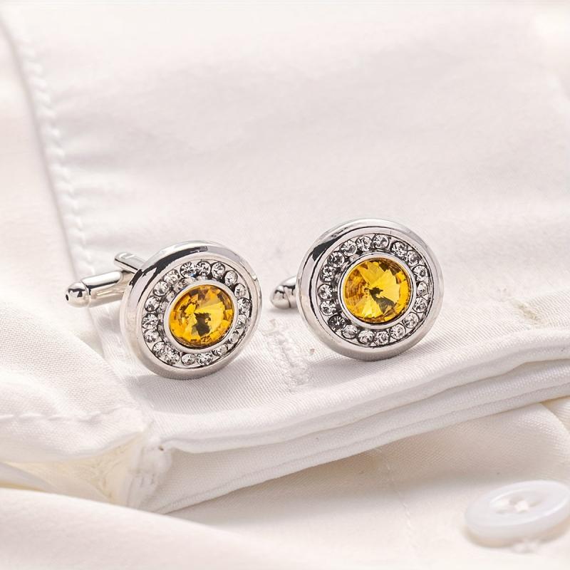 Men's Suit Cufflinks French Shirt Buttons