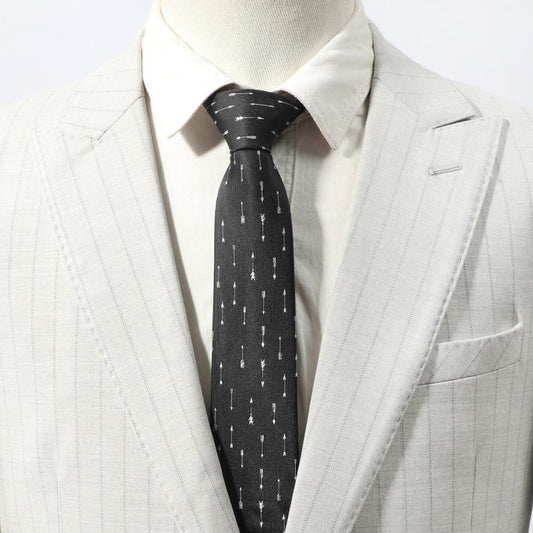 Men's Party Bow And Arrow Funny Tie
