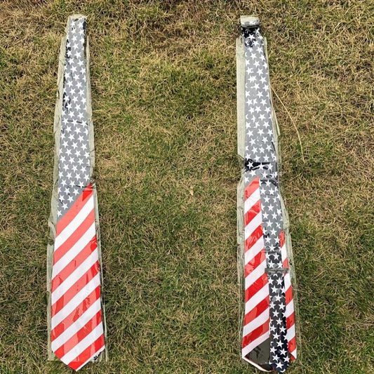 Men's Flag Pattern Necktie Business Wedding Party Tie Great Gift For Men