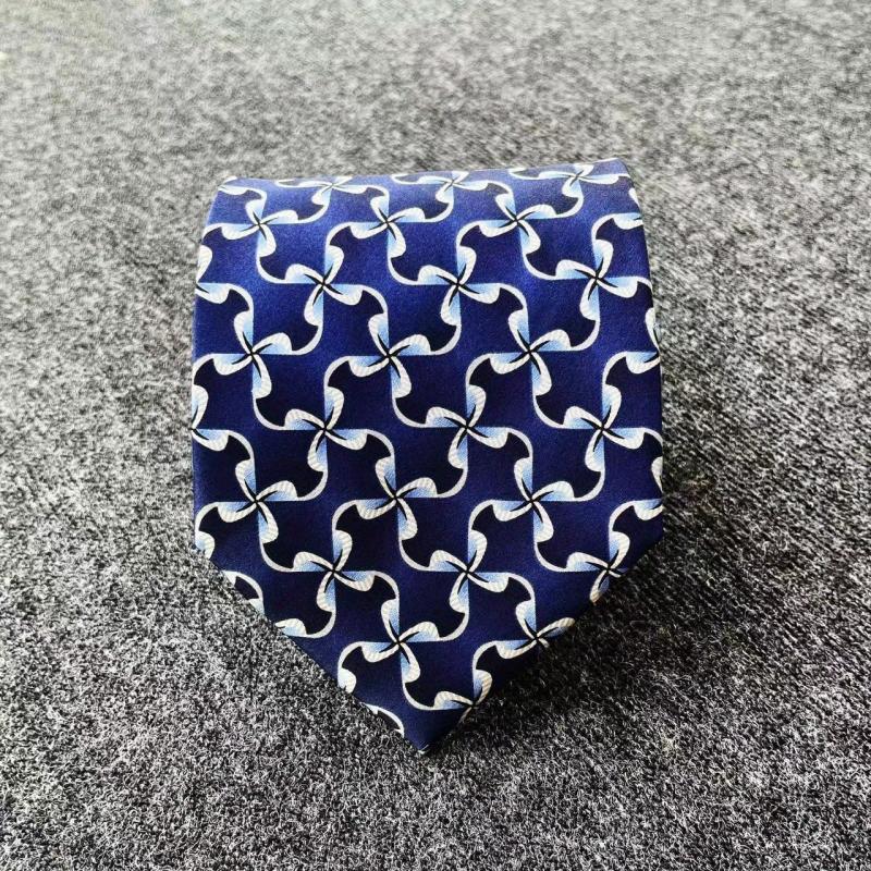 Men's Vintage Silk Print Necktie For Party Wedding
