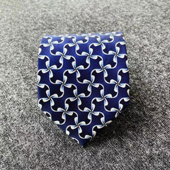 Men's Vintage Silk Print Necktie For Party Wedding