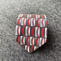 Men's Vintage Silk Print Necktie For Party Wedding