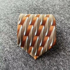 Men's Vintage Silk Print Necktie For Party Wedding