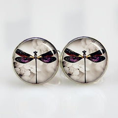Vintage Dragonfly Cufflinks Groom Cufflinks