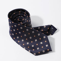 Men's Small Flower Tie for Business Attire