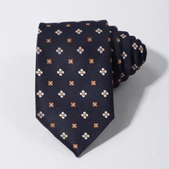 Men's Small Flower Tie for Business Attire