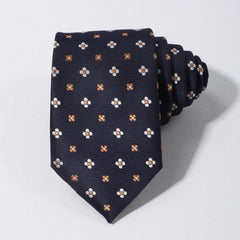 Men's Small Flower Tie for Business Attire