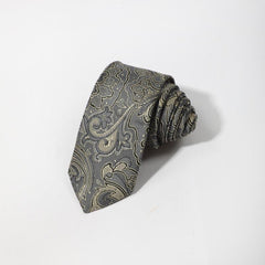 Men's Neckties Floral Jacquard Necktie Business Wedding Party Necktie