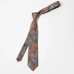 Men's Ethnic Style Cashew Flower Pattern Necktie