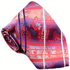 Classic Striped Plaid Paisley Jacquard Men's Tie Necktie