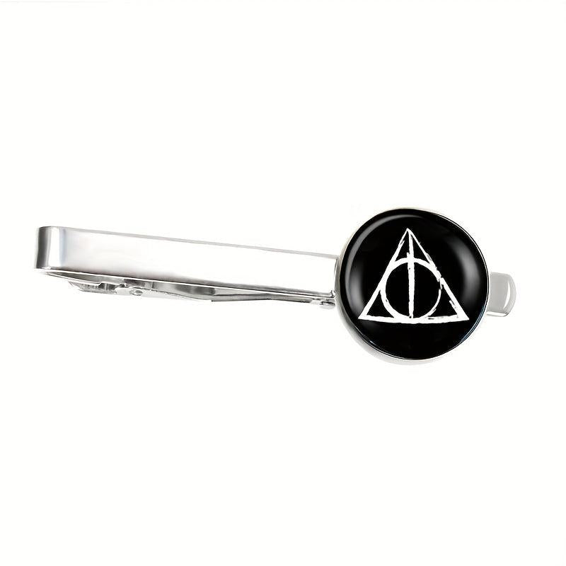 Alloy Mysterious Symbols Tie Clip