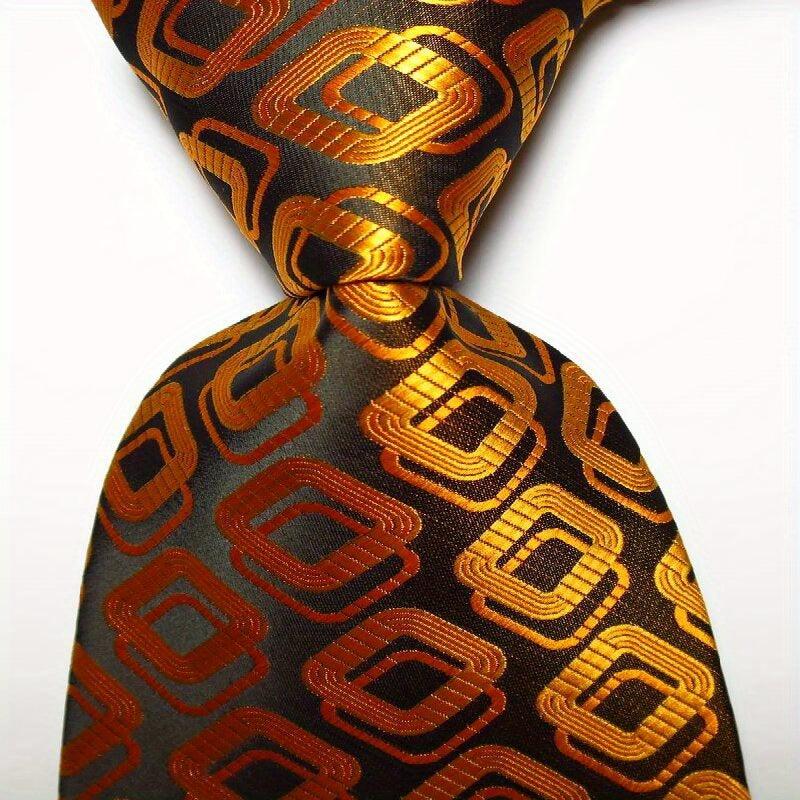 Men's Plaid Jacquard Woven Tie