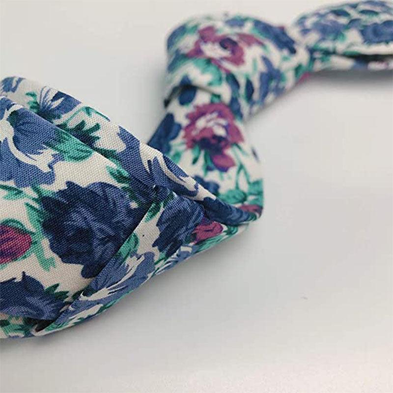 Printed Floral Neck Tie Skinny Tie For Weddings Groom