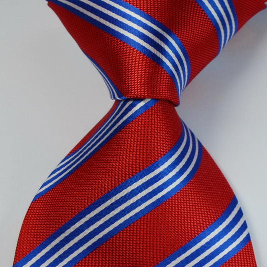 Men's Striped Necktie Small Gift for Relatives and Friends