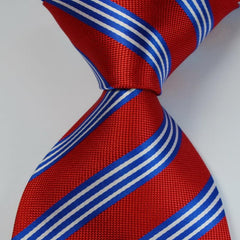 Men's Striped Necktie Small Gift for Relatives and Friends