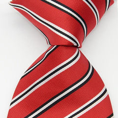 Men's Striped Necktie Small Gift for Relatives and Friends