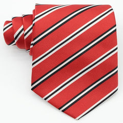 Men's Striped Necktie Small Gift for Relatives and Friends