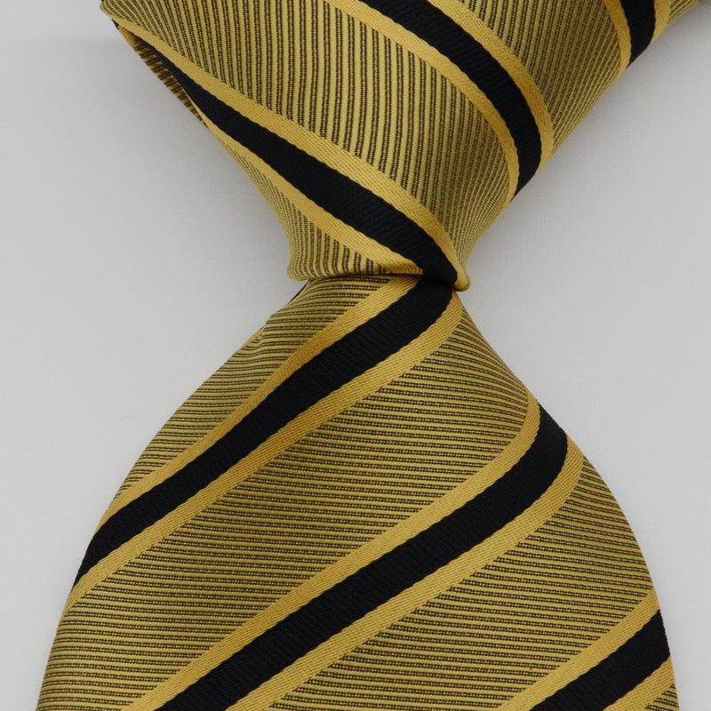 Men's Striped Necktie Small Gift for Relatives and Friends