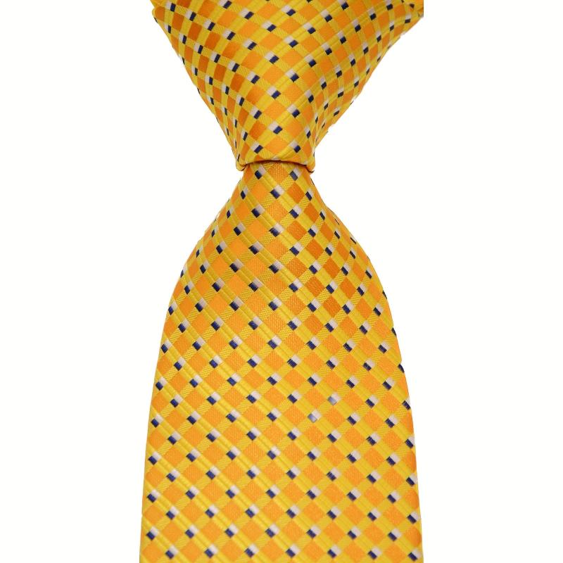 Men's Plaid Floral Pattern Neckties Wedding Party Business Outfit