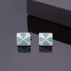 Glitter Cufflinks Dripping Oil Cufflinks Business Shirt Accessories