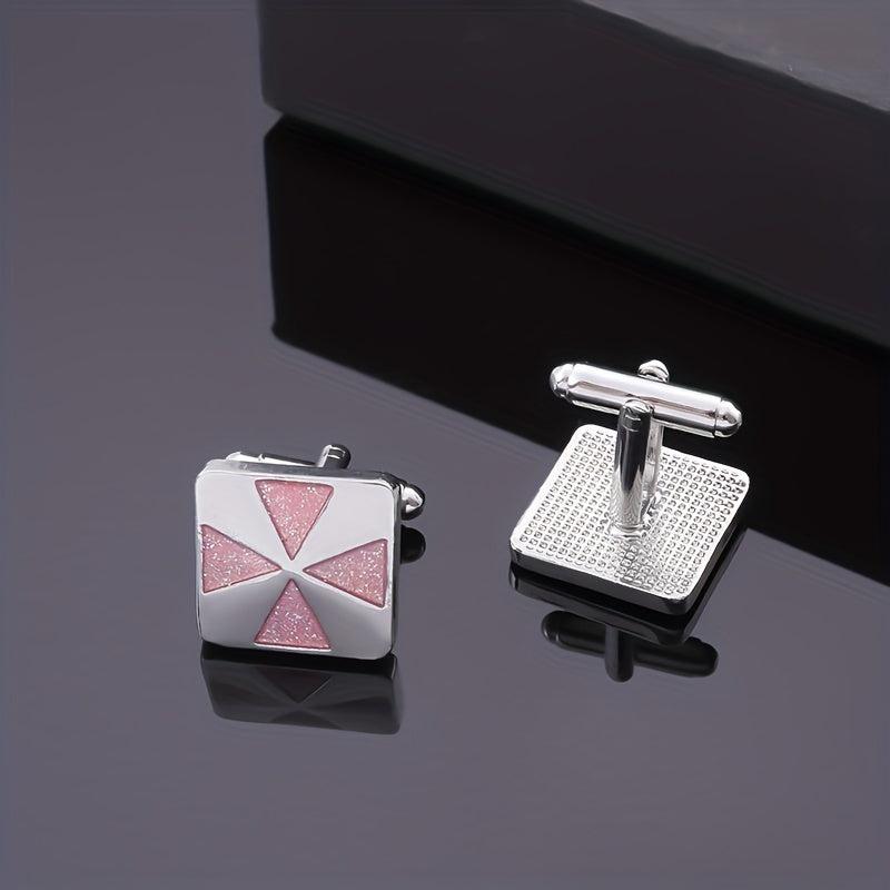 Glitter Cufflinks Dripping Oil Cufflinks Business Shirt Accessories