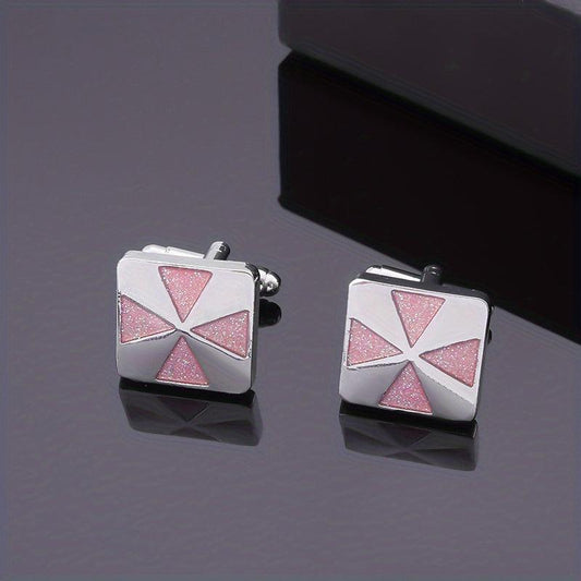 Glitter Cufflinks Dripping Oil Cufflinks Business Shirt Accessories