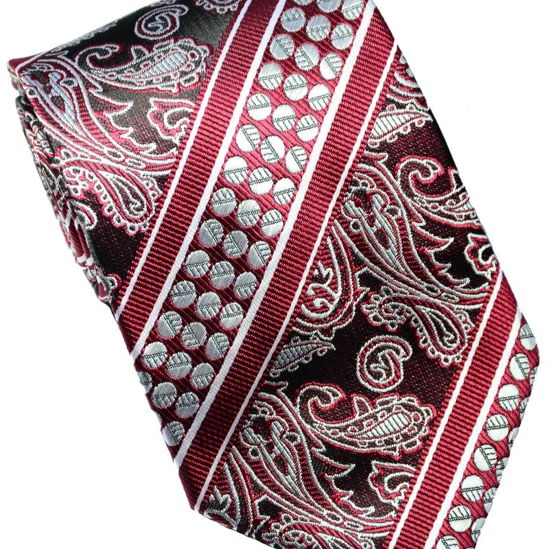 Men's Classic Necktie Patterned Tie Business Striped Party Wedding Tie