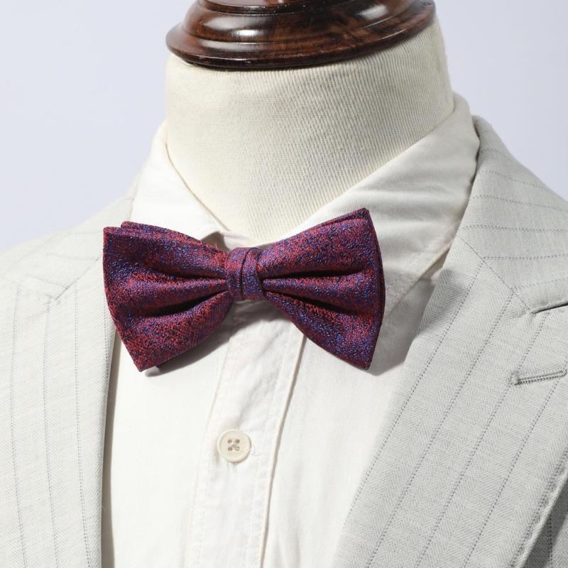 Men's Thin Striped Bow Tie