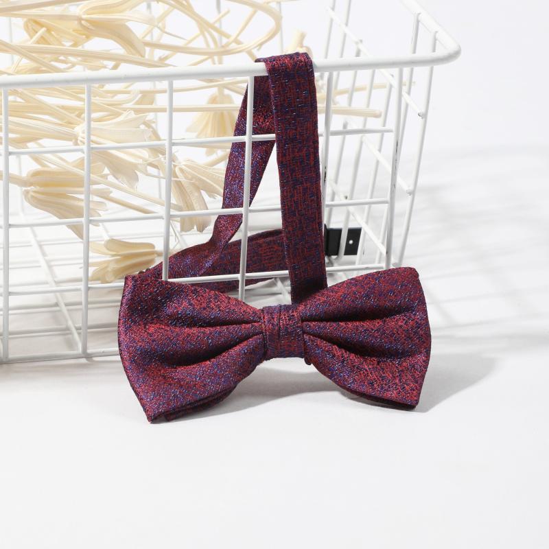 Men's Thin Striped Bow Tie