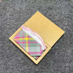 Men's Narrow 2 36in Necktie w/ Pocketsquare Box Set Business