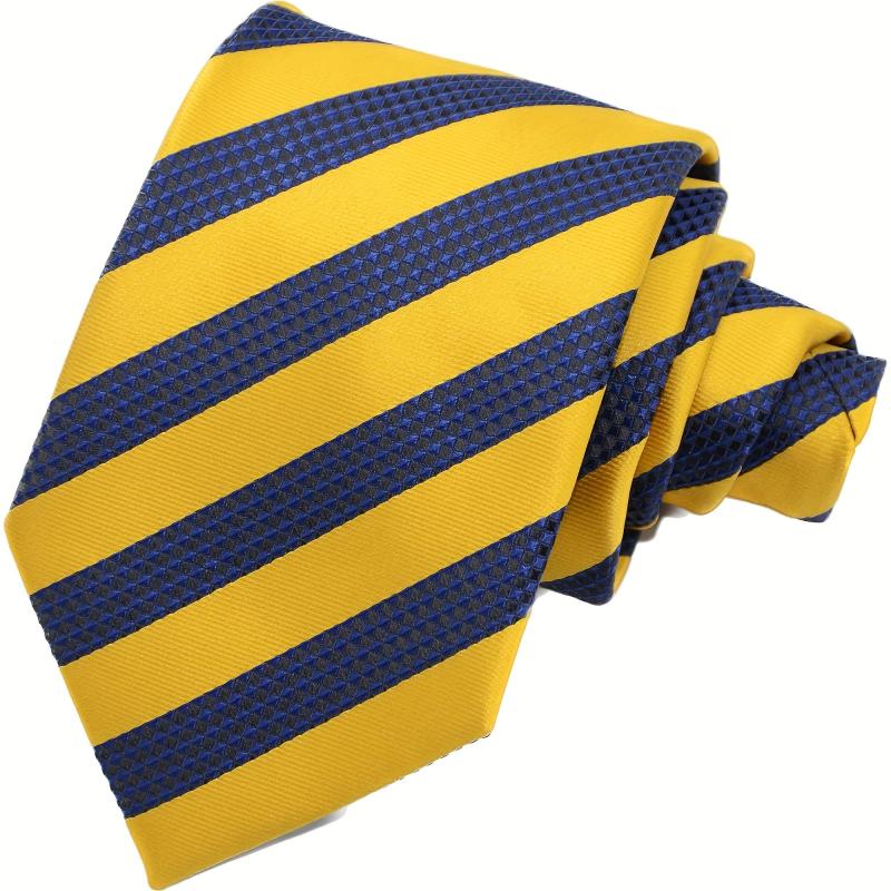 Men's Classic Striped Print Tie in Gift Box