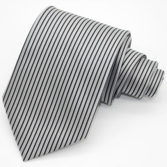 Men's Classic Striped Print Tie in Gift Box