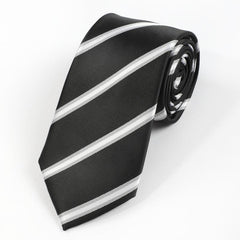 Men's Business Formal Striped Tie Birthday Gift