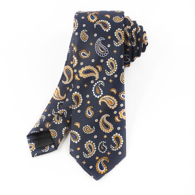 Men's Retro Flowers Pattern Necktie