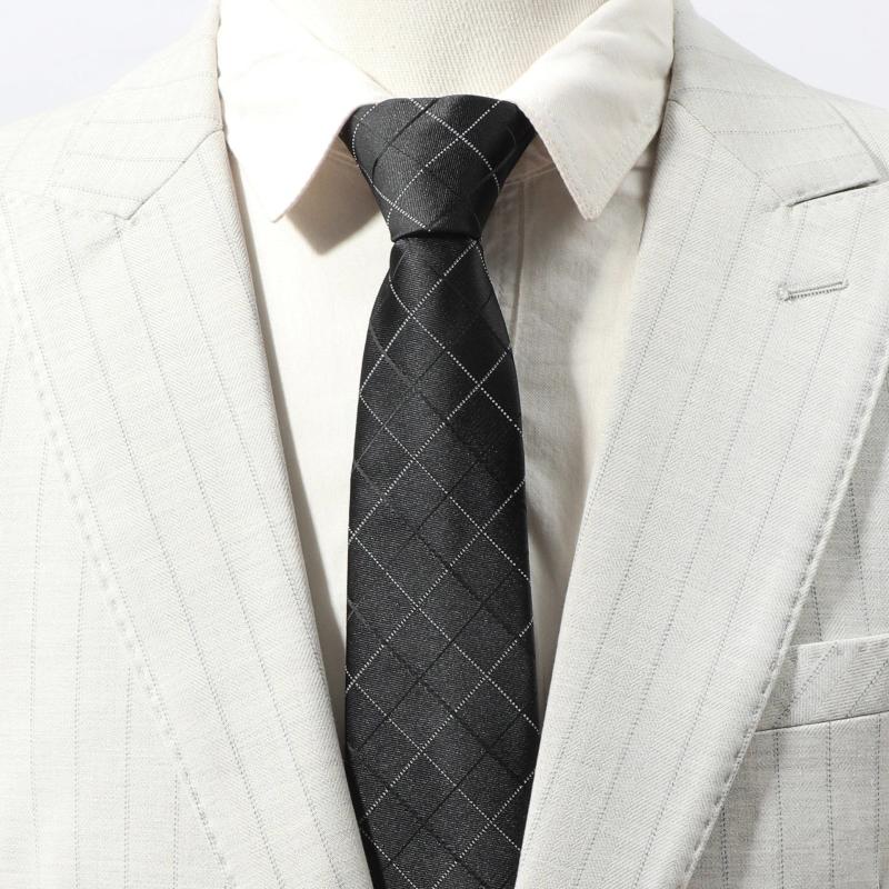 Men's Lazy Zipper Easy Pull Business Tie