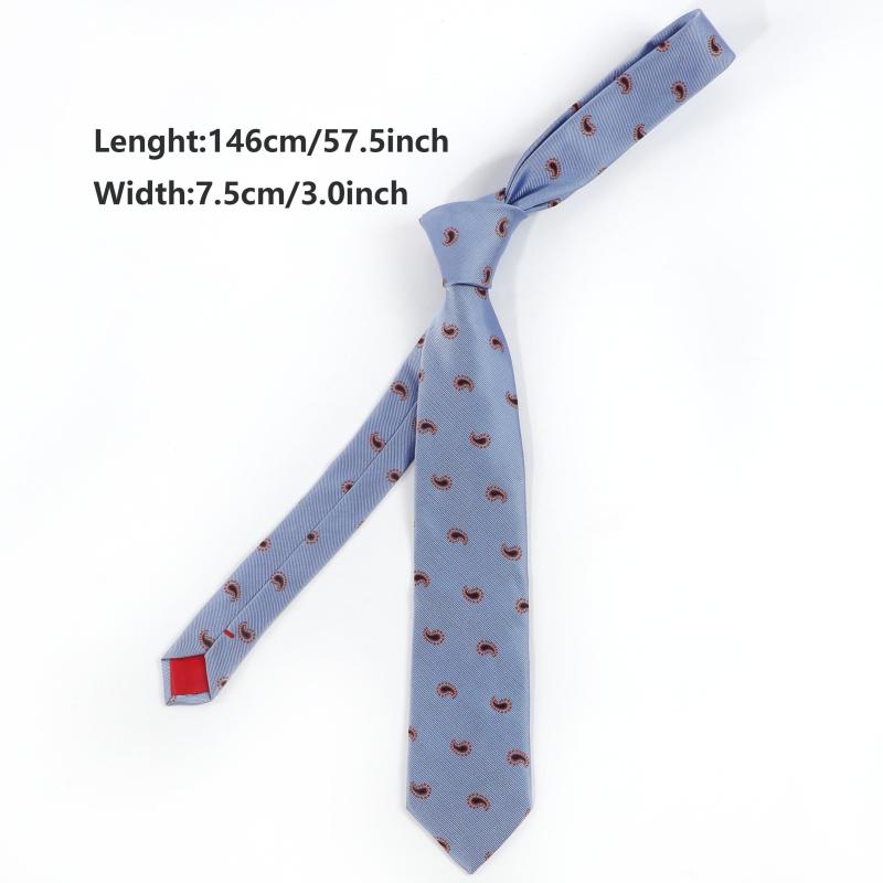 Men's Cashew Pattern Business Tie for Shirt Suit