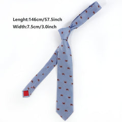 Men's Cashew Pattern Business Tie for Shirt Suit