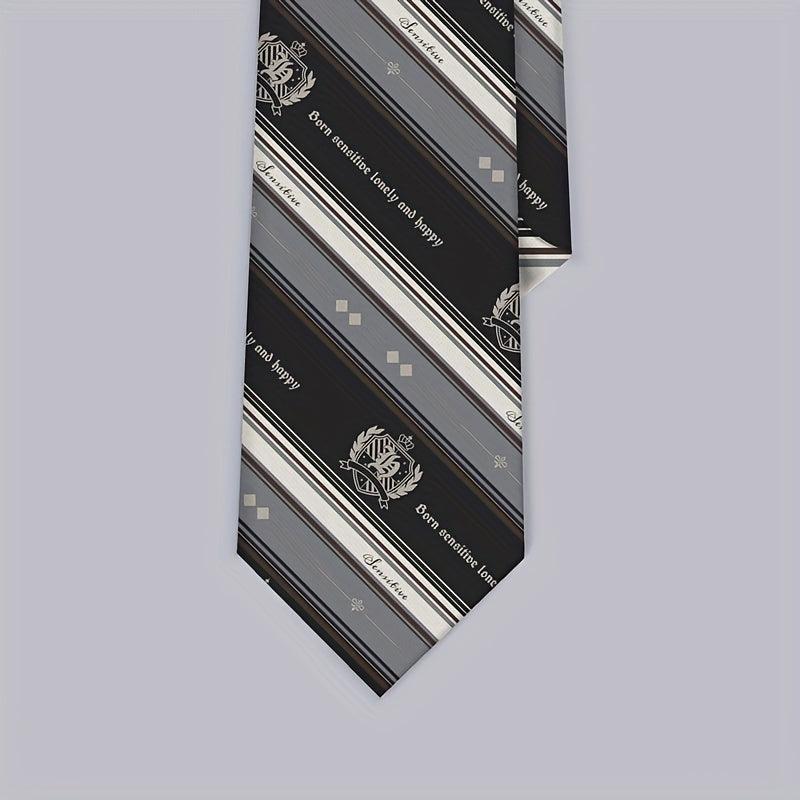 Striped Student School Uniform Tie Costume Clothing Accessories