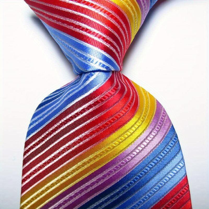 Striped Tie Men's Tie Necktie