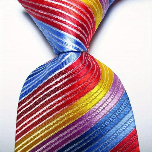 Striped Tie Men's Tie Necktie