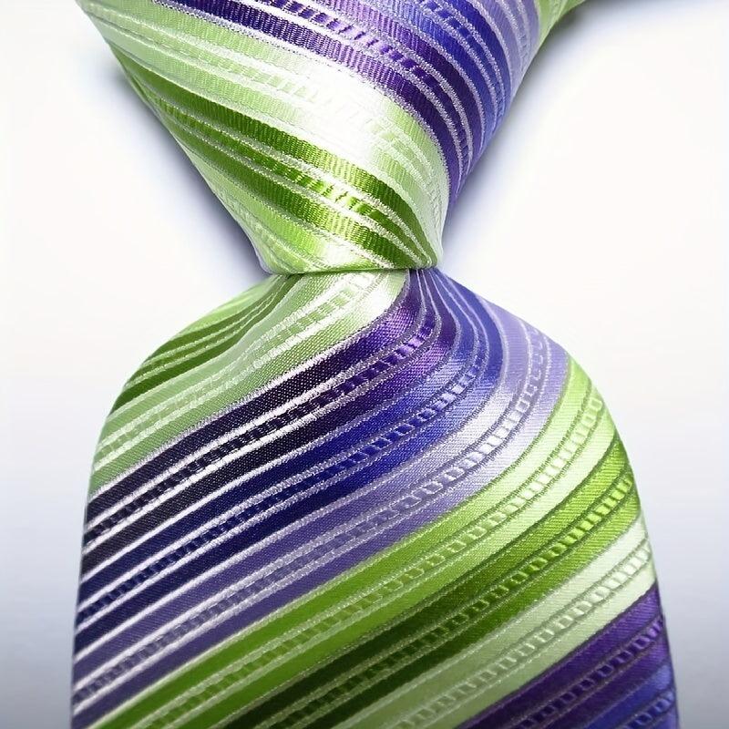 Striped Tie Men's Tie Necktie