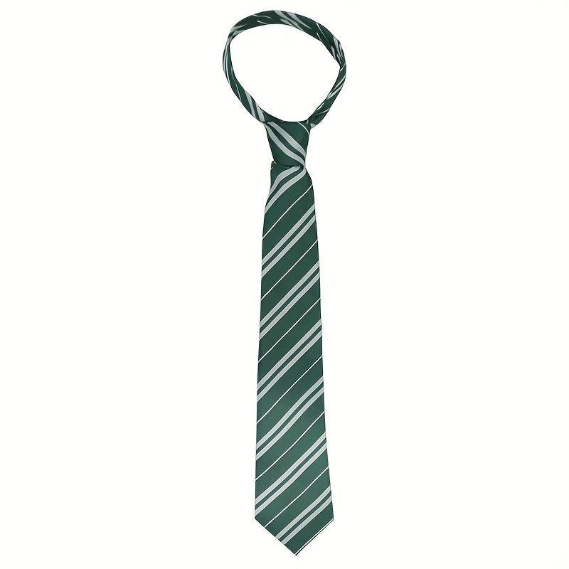 Diagonal Stripe Tie Formal Dress Tie College Style Clothing Accessories
