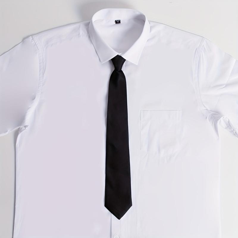 Minimalist Campus Style Solid Tie