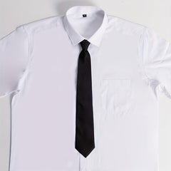 Minimalist Campus Style Solid Tie