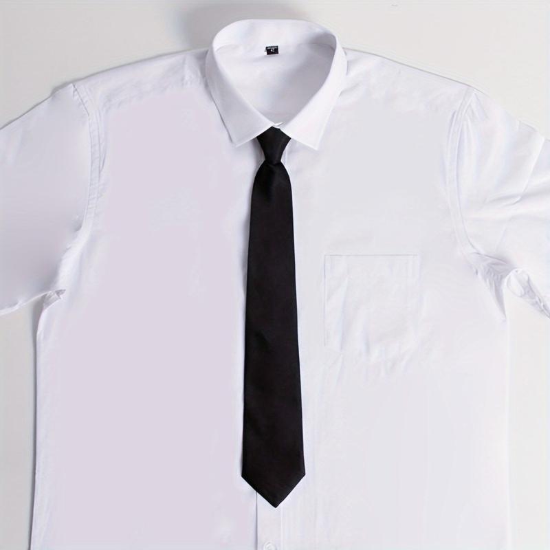 Minimalist Campus Style Solid Tie