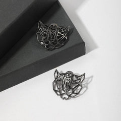 Men's Hollow Bat Bow Tie Collar Accessory Hip Hop Punk Bow Tie Charm